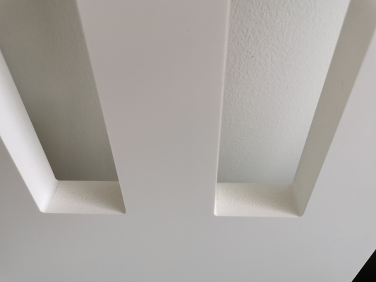 Panneau de séparation de PVC de la preuve 20mm 4X10ft de la putréfaction ISO9001 pour l'équilibre de porte et de fenêtre