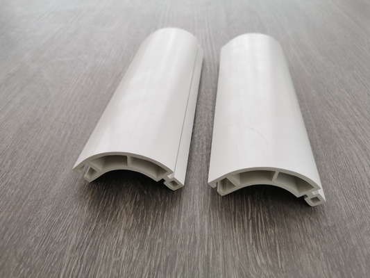 Bâtis ignifuges blancs de PVC ISO9001 pour l'équilibre de porte