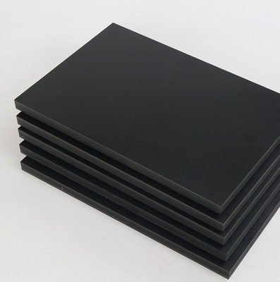 Poids léger 10mm noir à haute densité de feuille de panneau de mousse de PVC